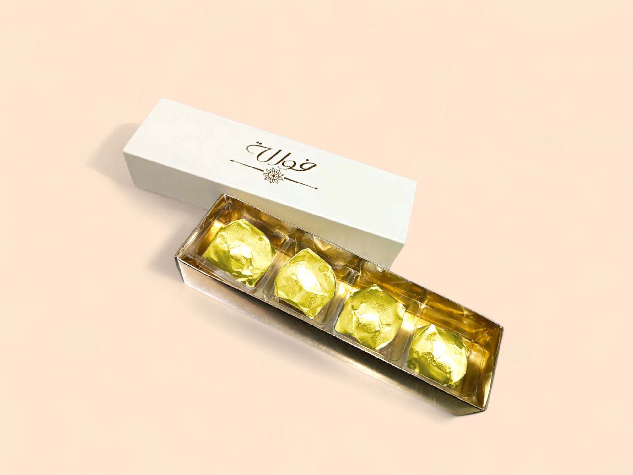 Chocolate Box 1X4 Hazelnut Balls