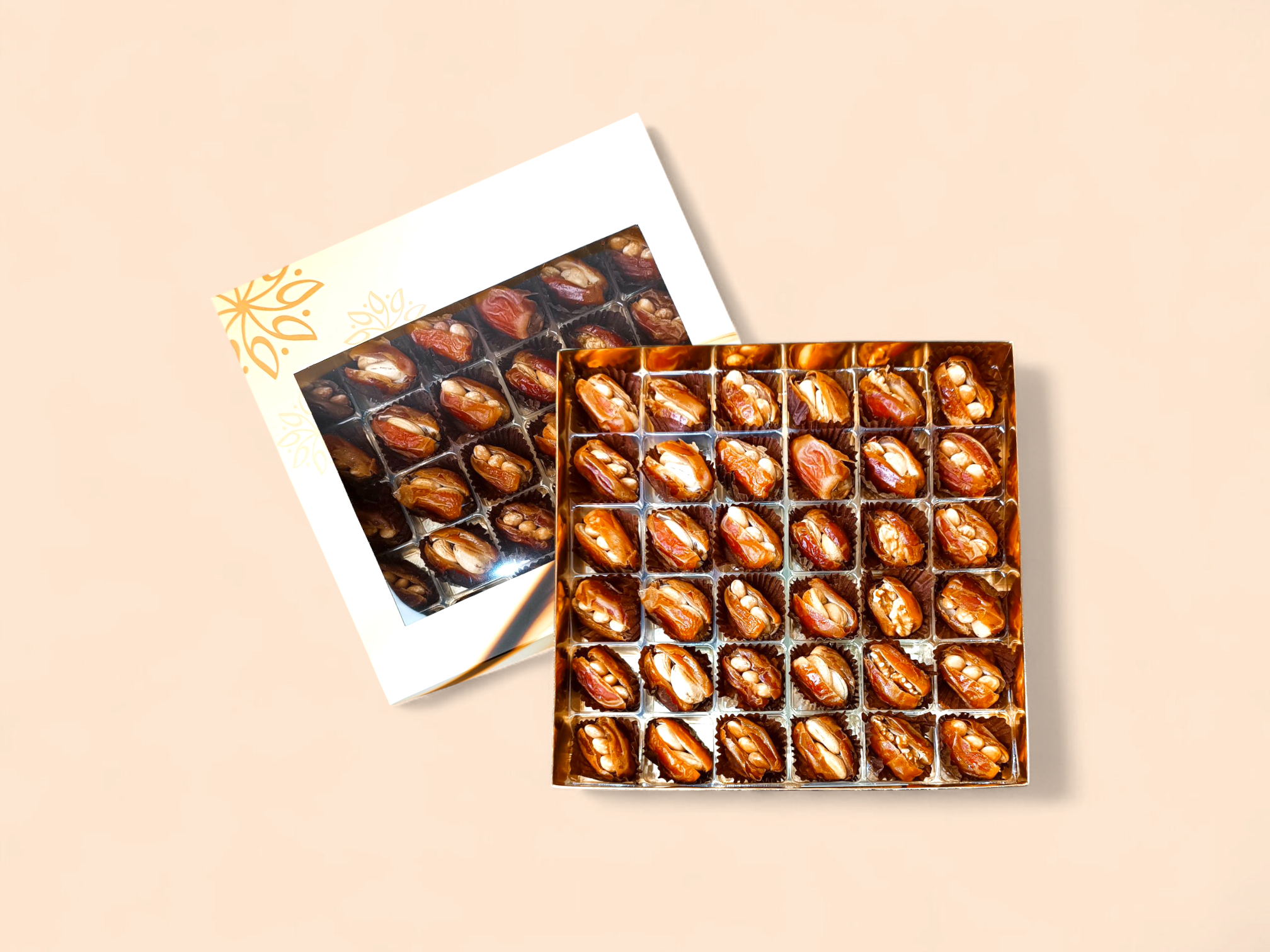 6X6 Dates With Nuts