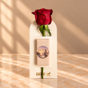 Women's Day Card with Rose & bar